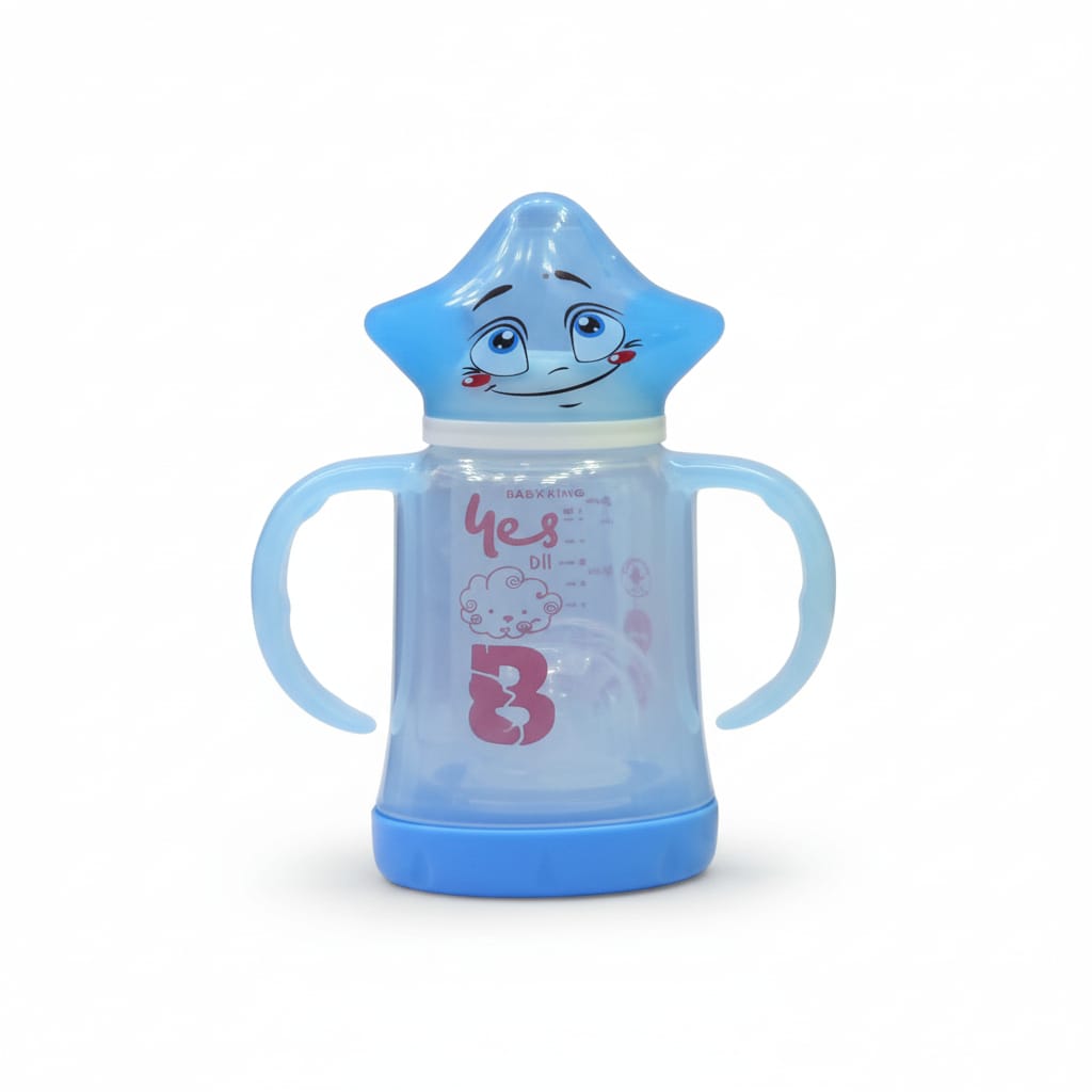 YES Baby Finest Star Cap Series 120ml (4oz) Glass Feeder | Baby Discovery