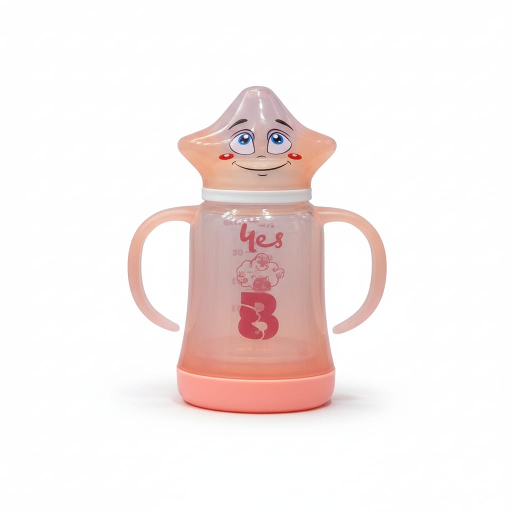YES Baby Finest Star Cap Series 120ml (4oz) Glass Feeder | Baby Discovery
