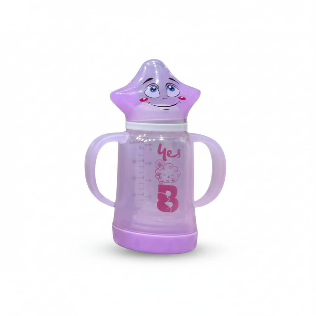 YES Baby Finest Star Cap Series 120ml (4oz) Glass Feeder | Baby Discovery