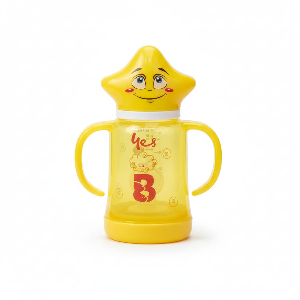 YES Baby Finest Star Cap Series 120ml (4oz) Glass Feeder | Baby Discovery