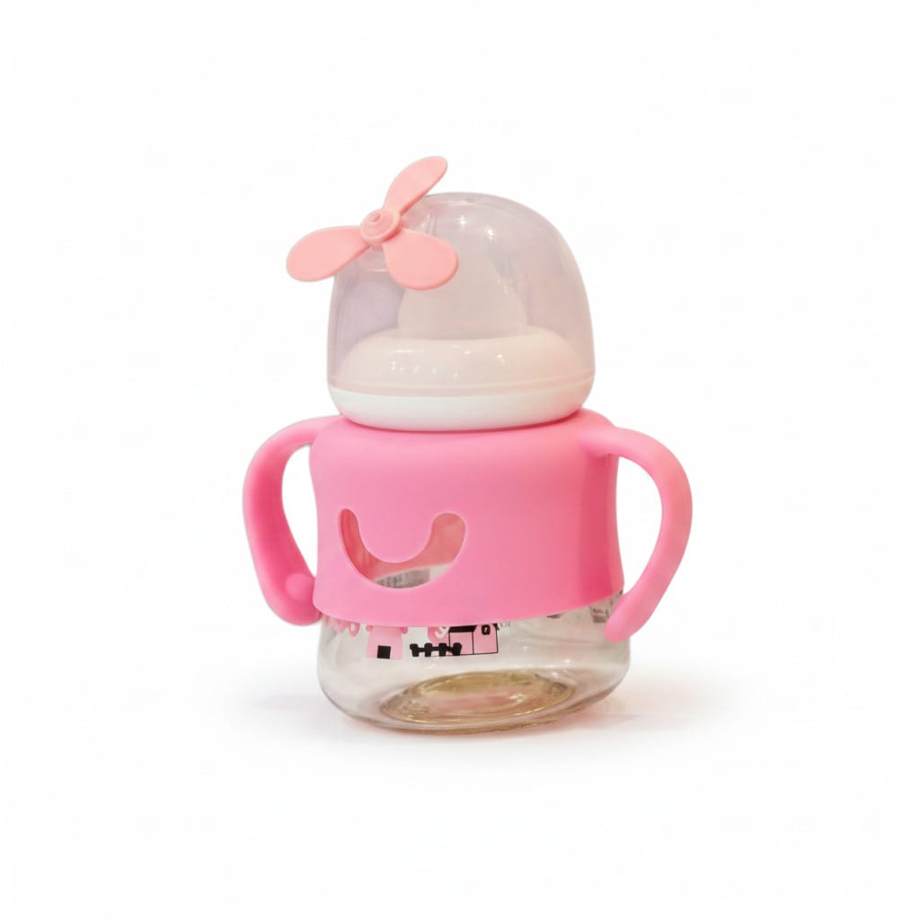 YES Baby Elite Fan-Themed Safety Cap 180ml (6oz) PPSU Feeder | Baby Discovery