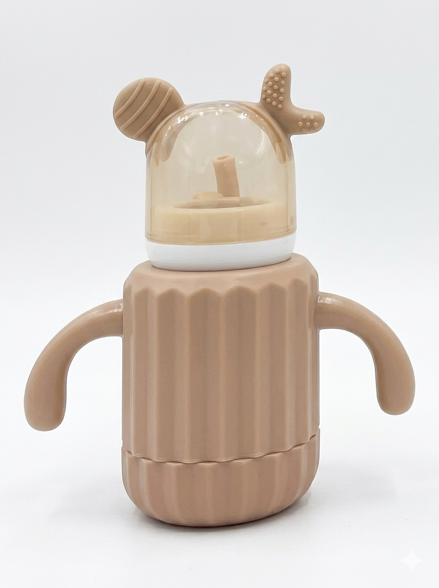 YES Baby Mickey Mouse 120ml (4oz) Glass Feeder | Baby Discovery