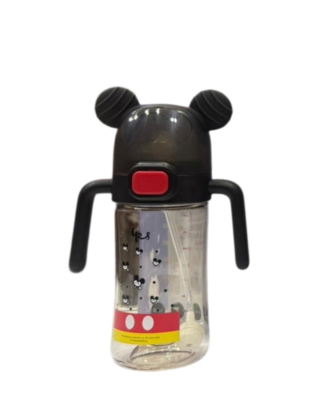 YES Baby Mickey Mouse 240ml (8oz) PPSU Straw Feeder | Baby Discovery