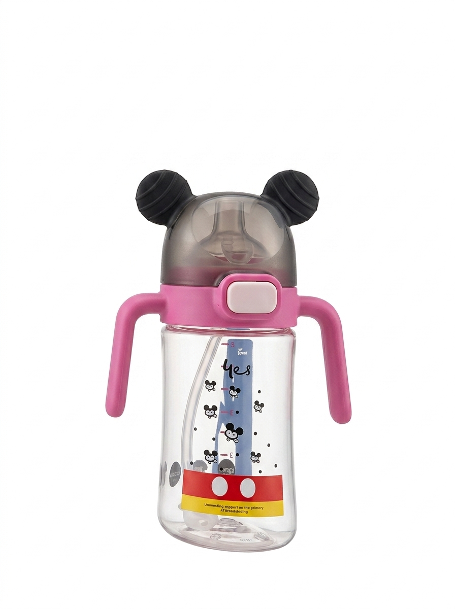 YES Baby Mickey Mouse 240ml (8oz) PPSU Straw Feeder | Baby Discovery