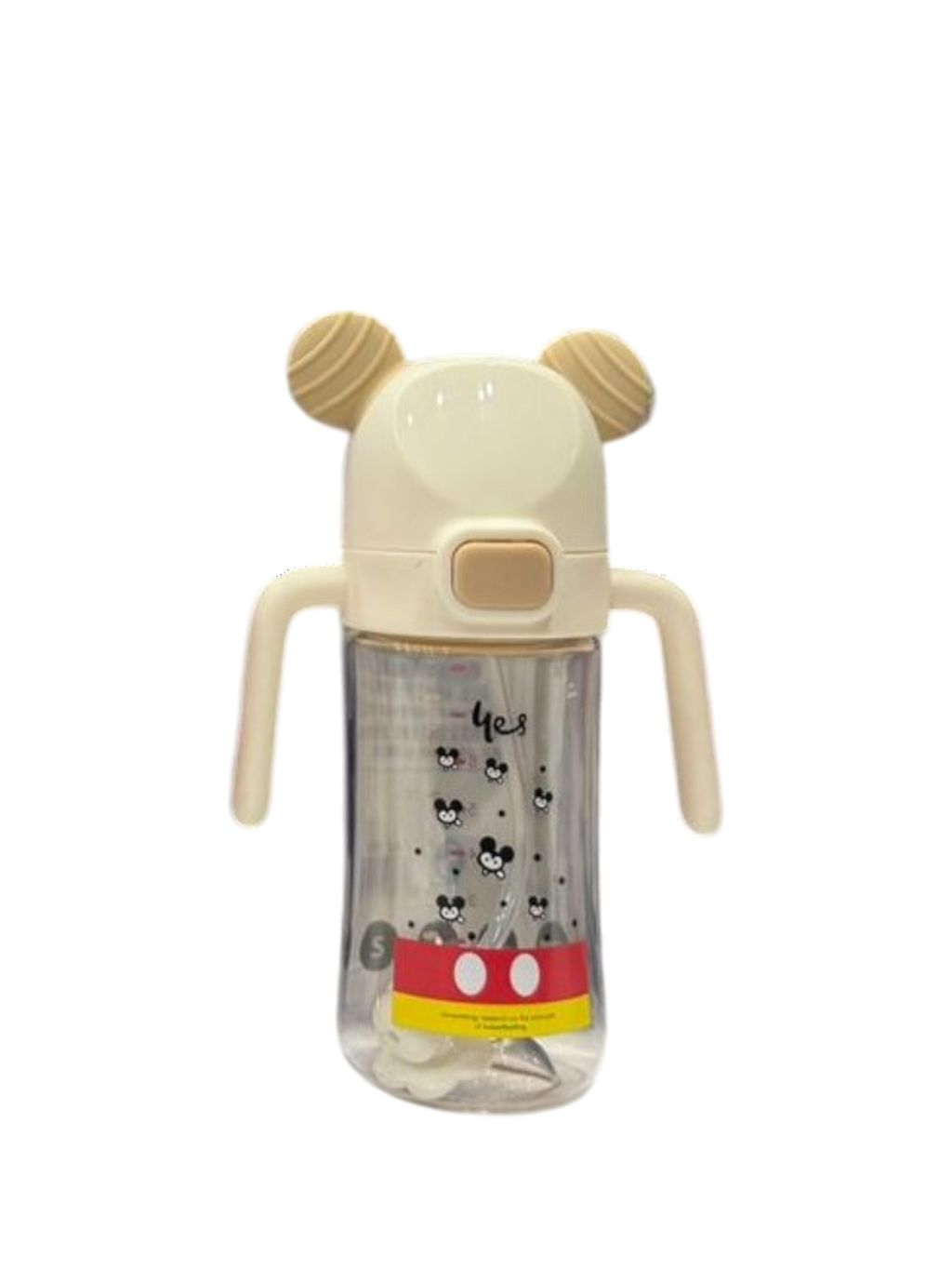 YES Baby Mickey Mouse 240ml (8oz) PPSU Straw Feeder | Baby Discovery