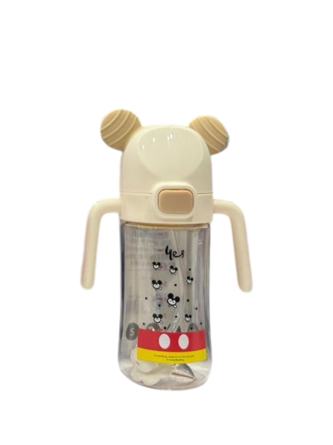 YES Baby Mickey Mouse 240ml (8oz) PPSU Straw Feeder | Baby Discovery