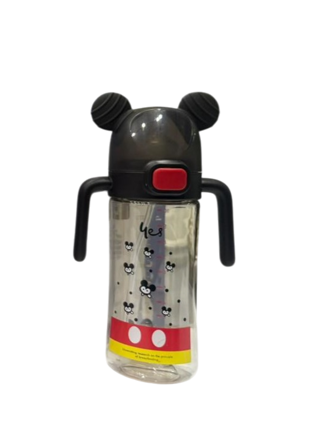 YES Baby Mickey Mouse 300ml (10oz) PPSU Straw Feeder | Baby Discovery