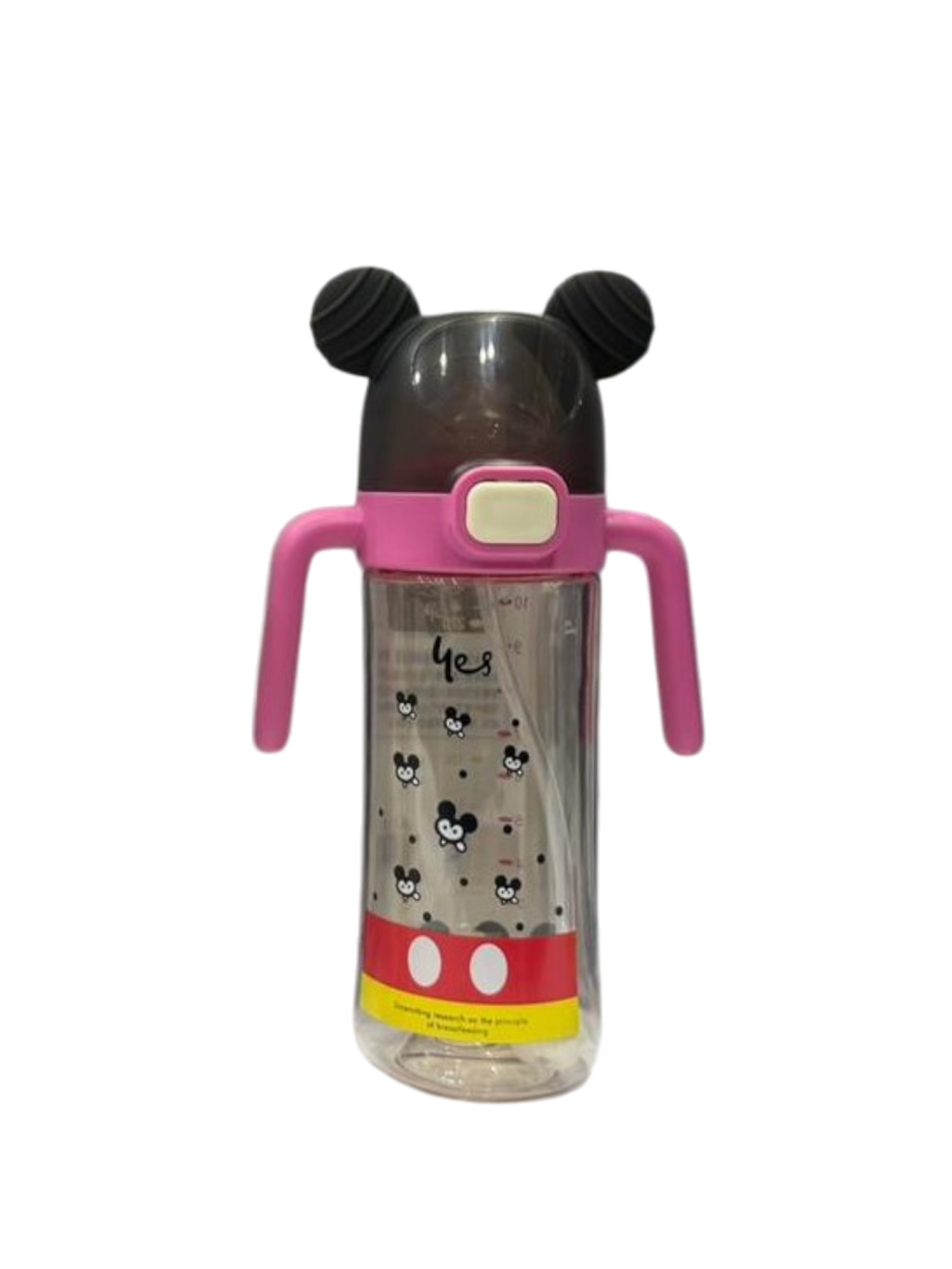 YES Baby Mickey Mouse 300ml (10oz) PPSU Straw Feeder | Baby Discovery