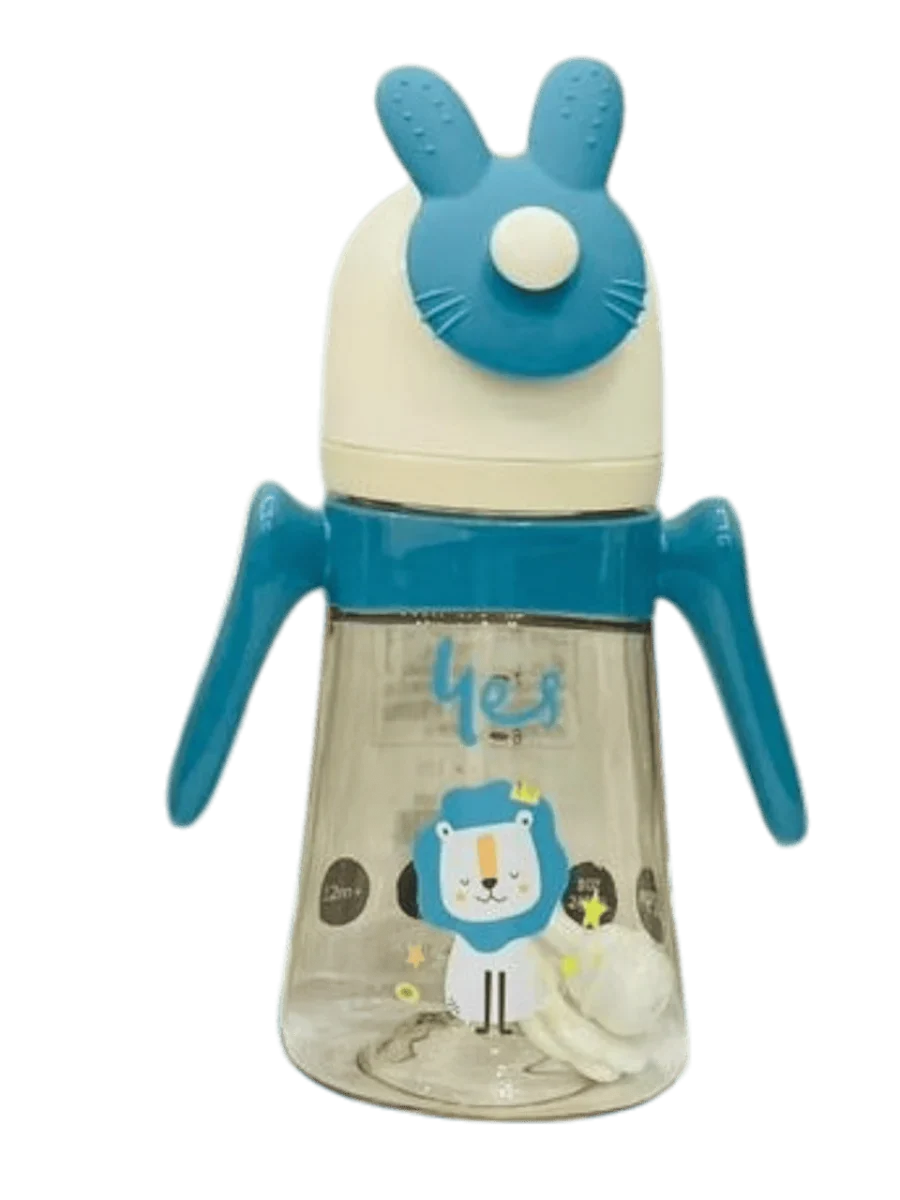 YES Baby Premium 360° Rotating Interactive Character Cap 240ml (8oz) PPSU Feeder | Baby Discovery