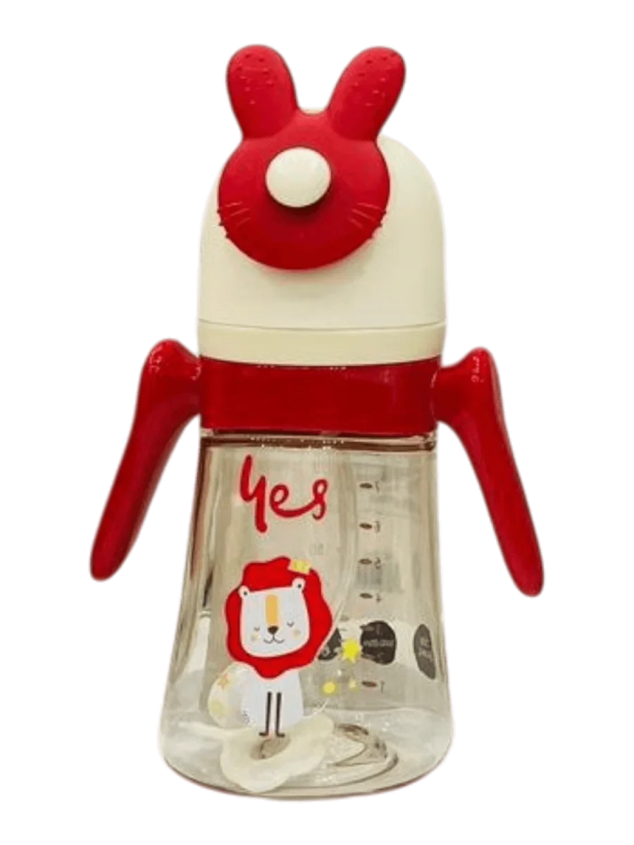 YES Baby Premium 360° Rotating Interactive Character Cap 240ml (8oz) PPSU Feeder | Baby Discovery