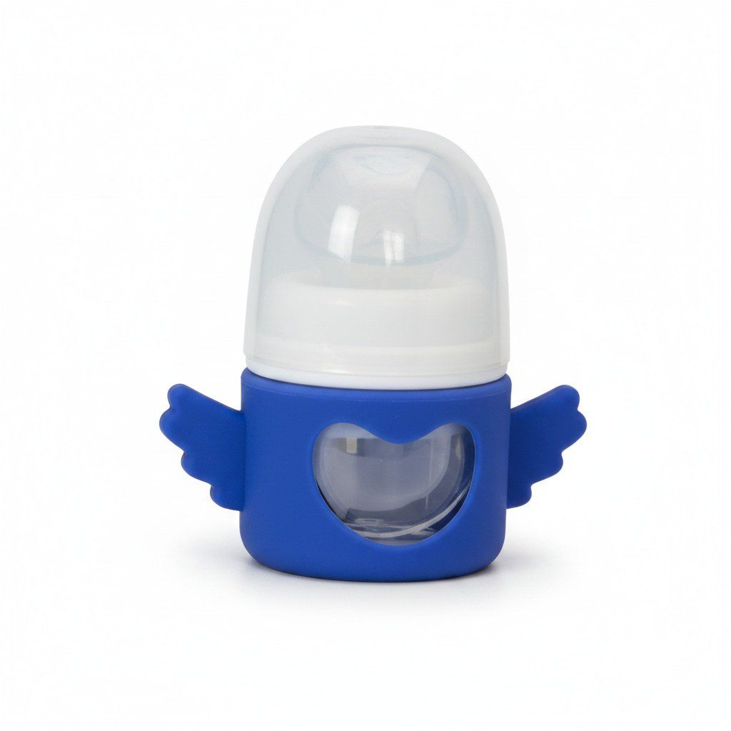 YES Baby Premium Wings 80ml (3oz) Glass Feeder | Baby Discovery