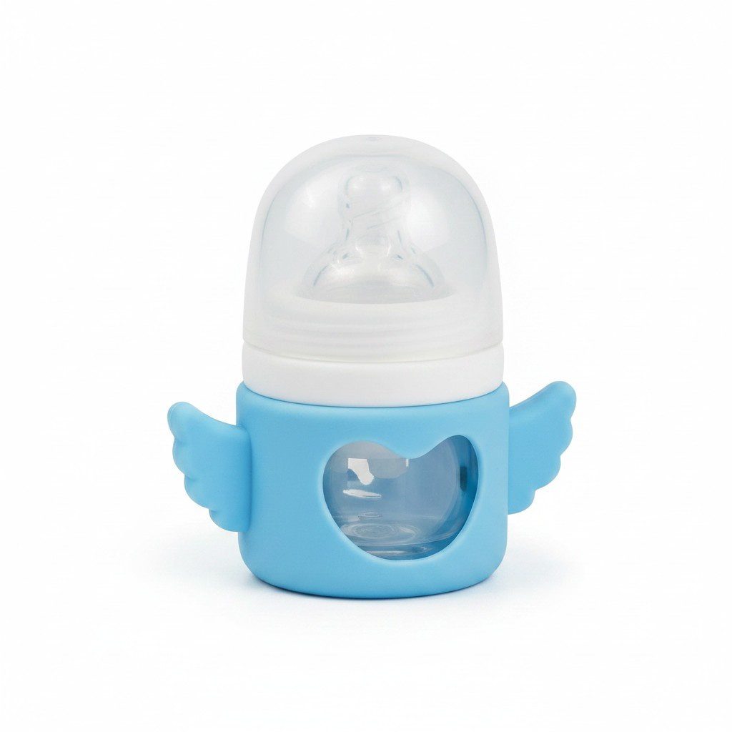 YES Baby Premium Wings 80ml (3oz) Glass Feeder | Baby Discovery