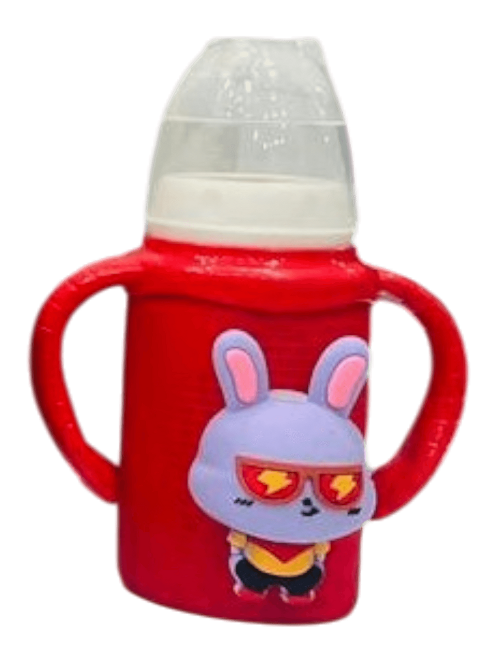 YES Baby Premium Bunny 120ml (4oz) Glass Feeder | Baby Discovery
