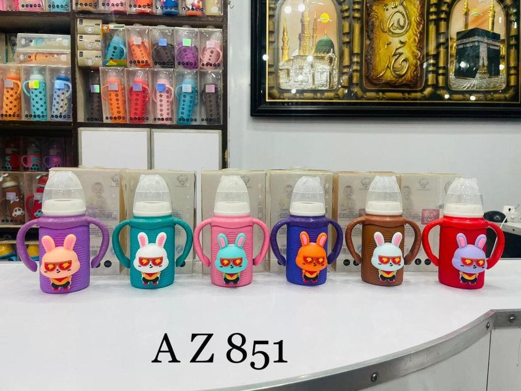 YES Baby Premium Bunny 120ml (4oz) Glass Feeder | Baby Discovery
