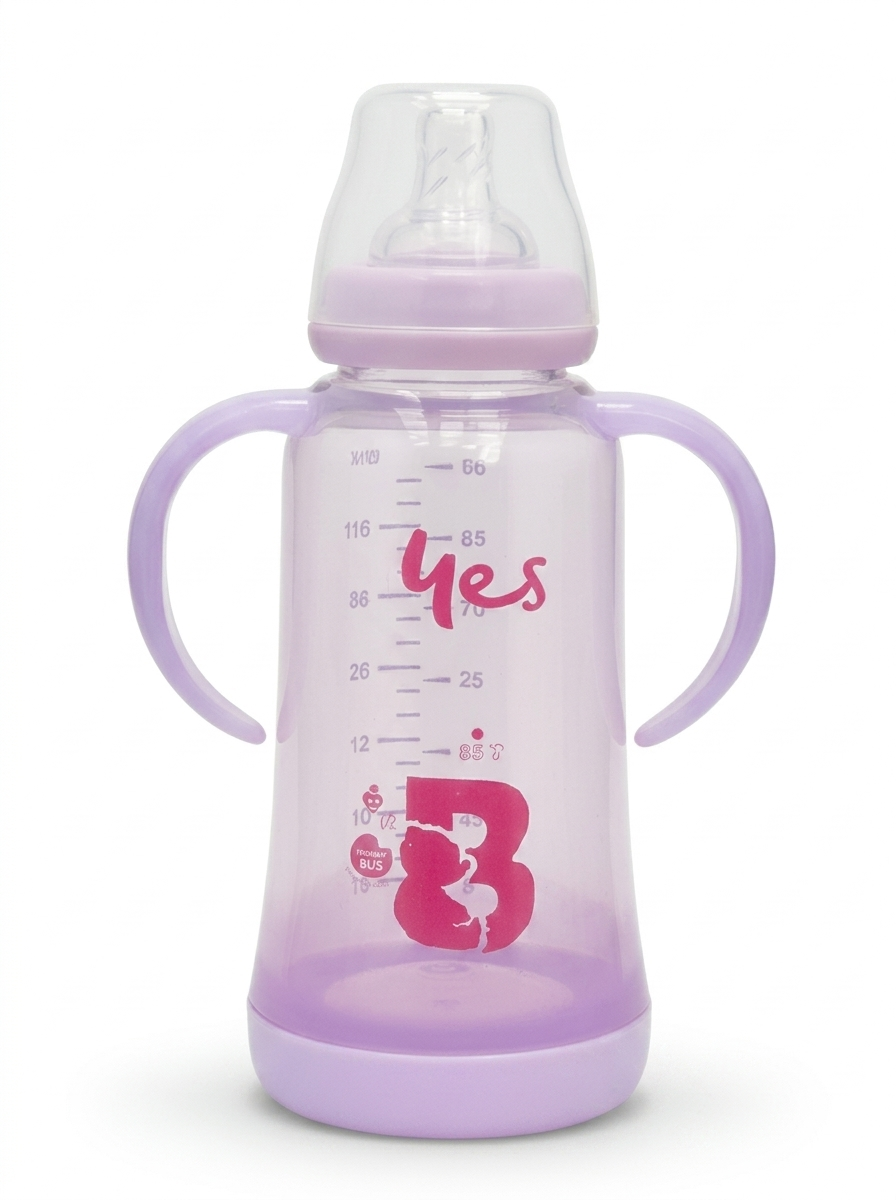 YES Baby Premium Finest 240ml (8oz) Glass Feeder | Baby Discovery