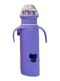 YES Baby Premium Teddy Bear 240ml (8oz) Glass Feeder | Baby Discovery