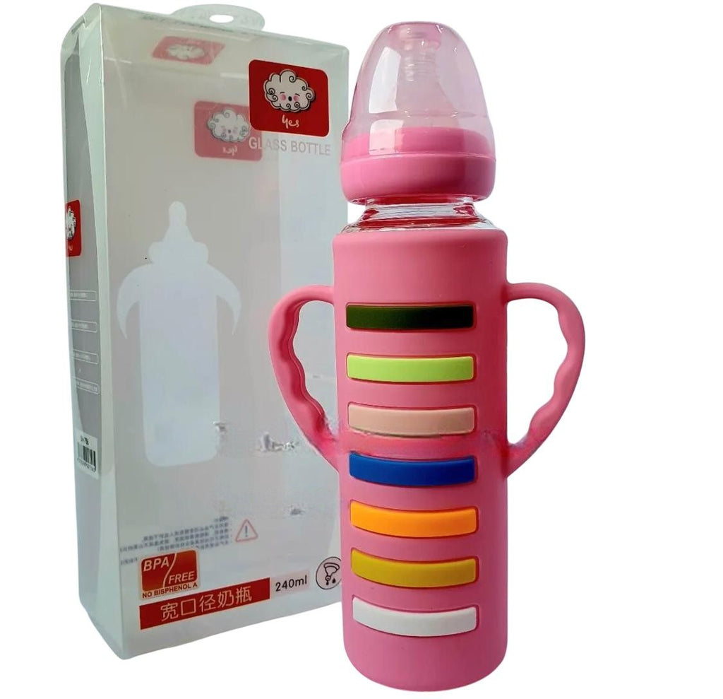 Rainbow Stripe 240ml Glass Feeder - photo 11 of 11