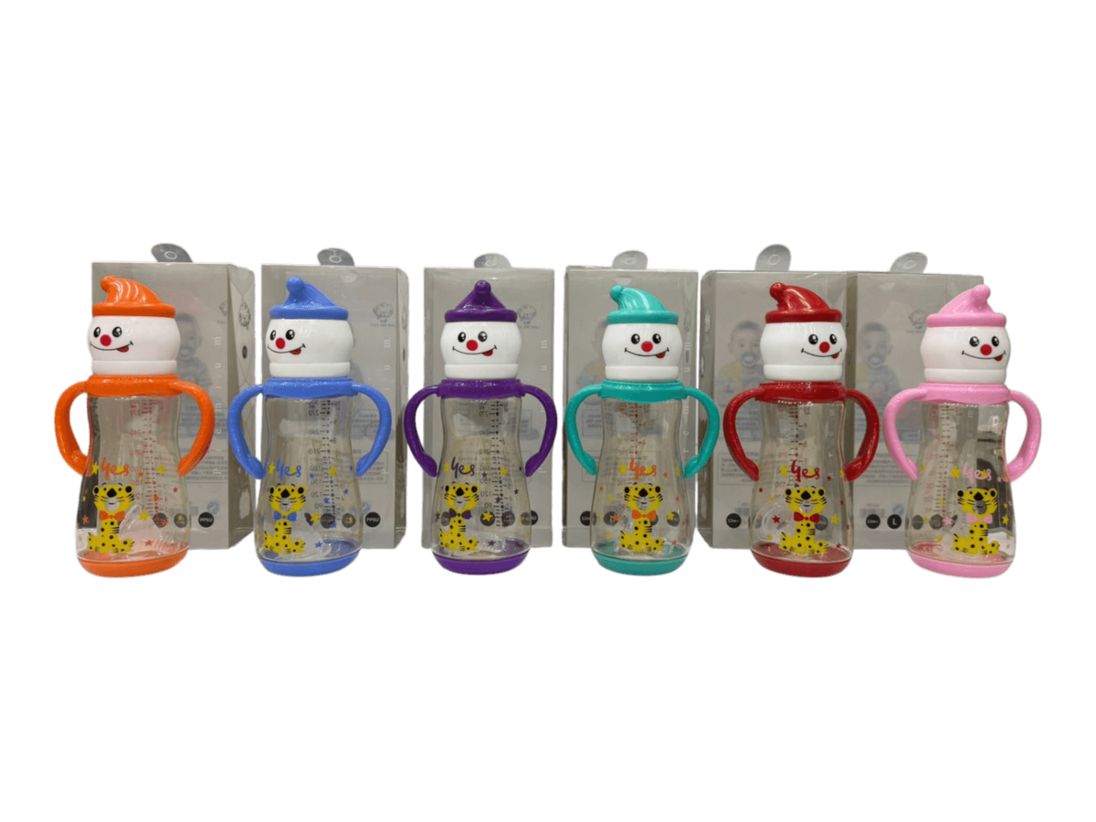 YES Baby Signature Clown Cap Series 300ml (10oz) PPSU Feeder | Baby Discovery