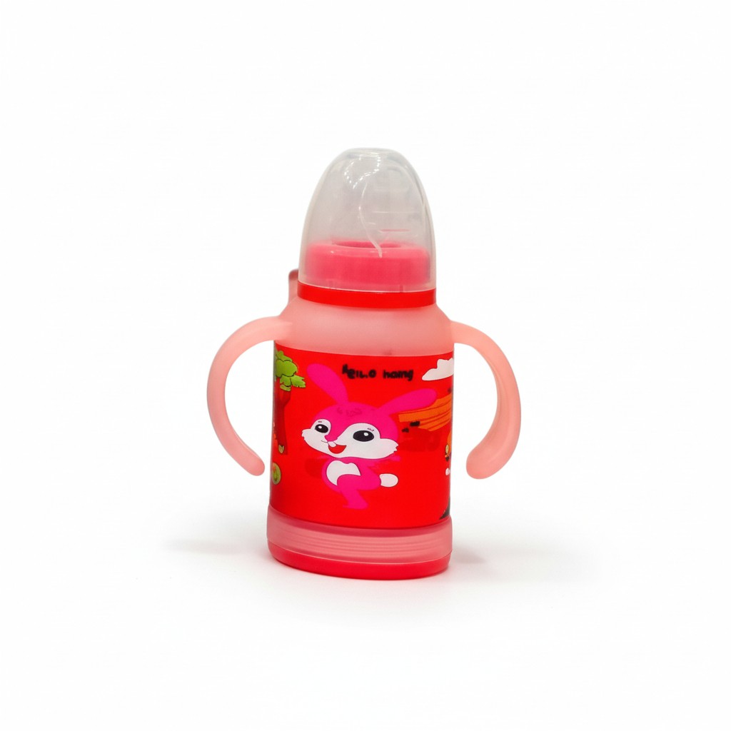 YES Baby Signature Rabbit 120ml (4oz) Glass Feeder | Baby Discovery