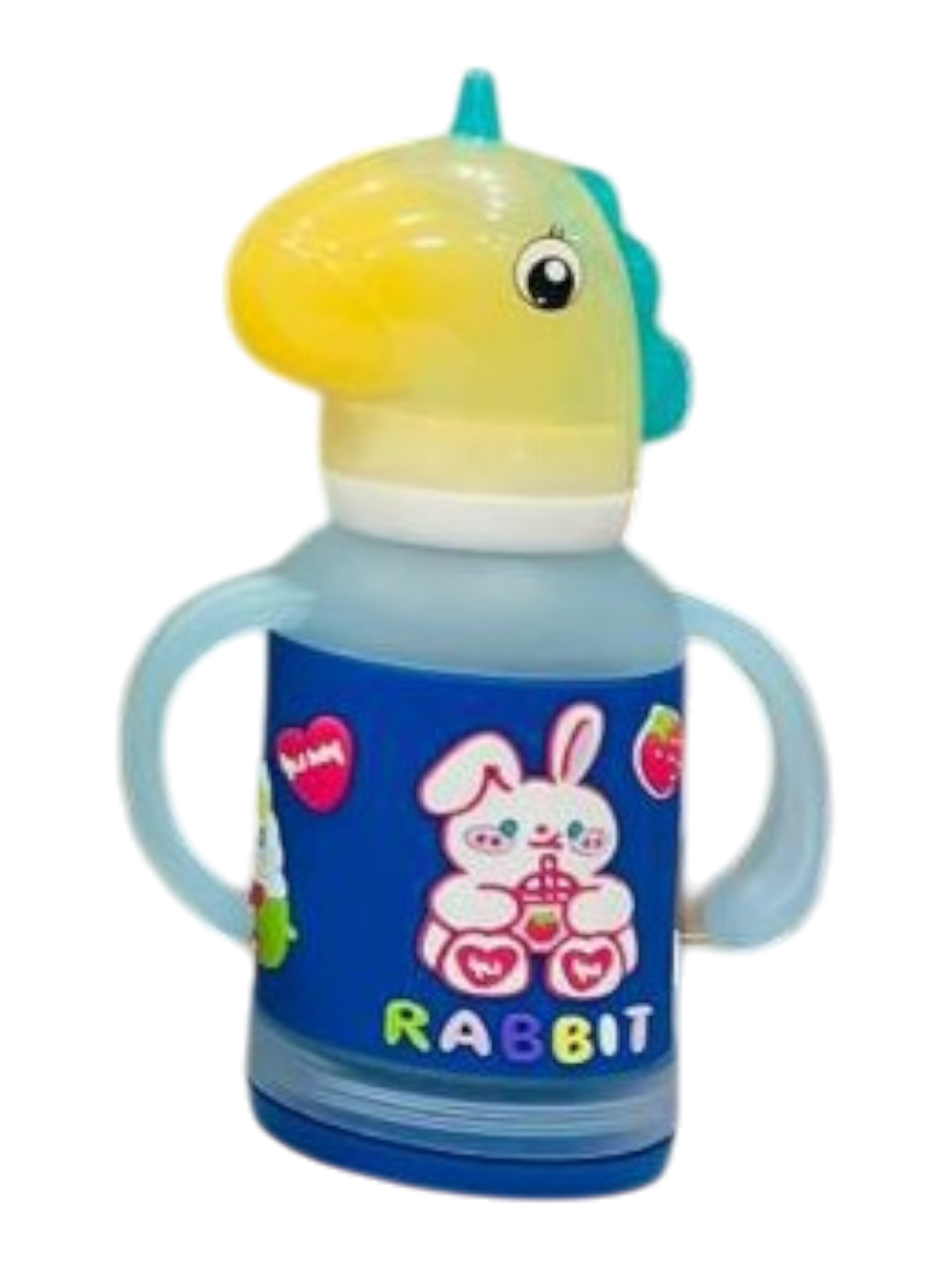 YES Baby Signature Unicorn Shape Cap Series 120ml (4oz) Glass Feeder | Baby Discovery