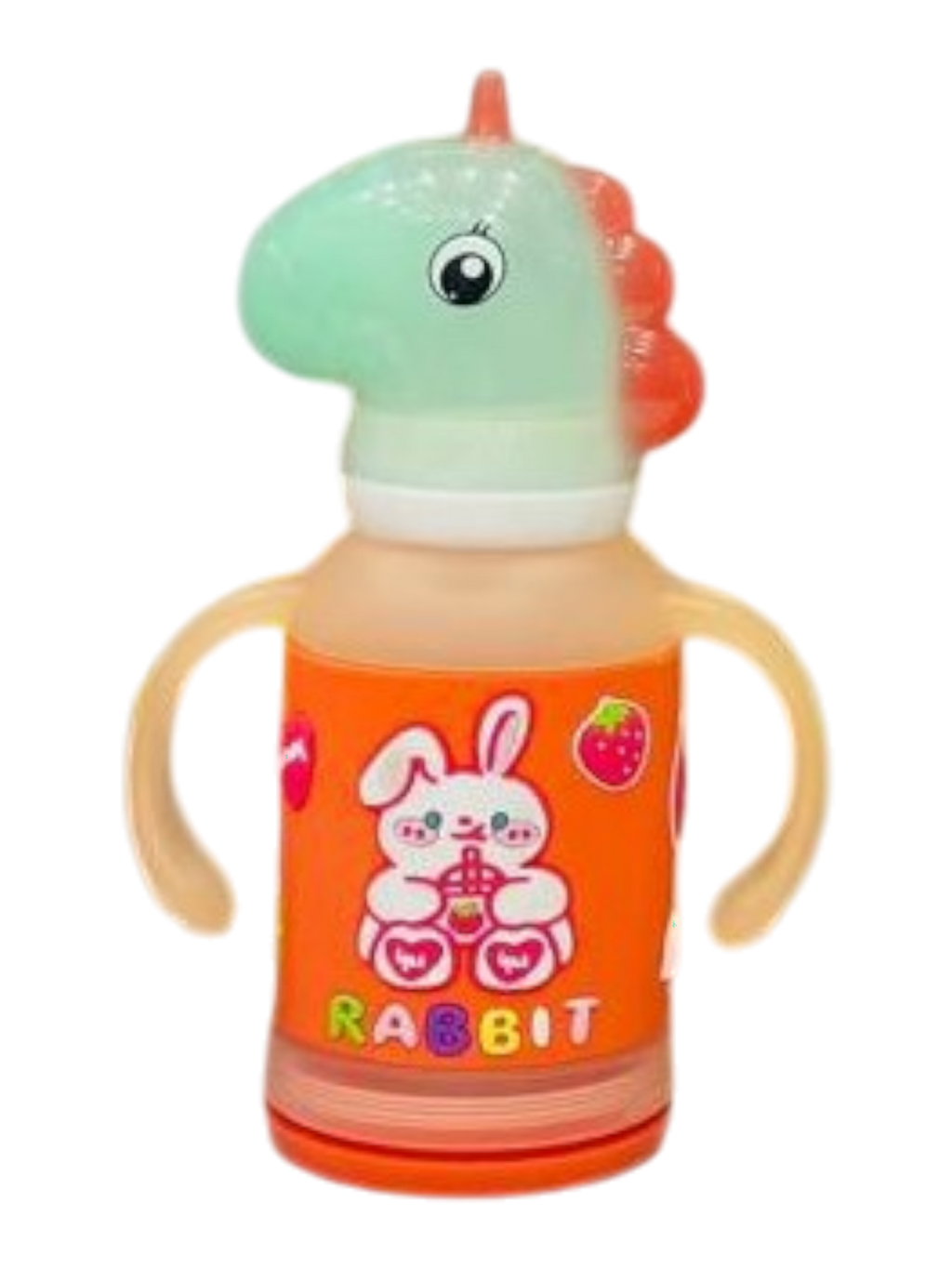 YES Baby Signature Unicorn Shape Cap Series 120ml (4oz) Glass Feeder | Baby Discovery