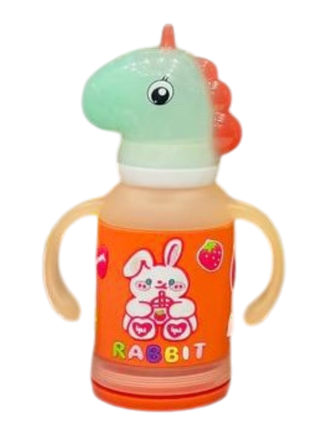 YES Baby Signature Unicorn Shape Cap Series 120ml (4oz) Glass Feeder | Baby Discovery