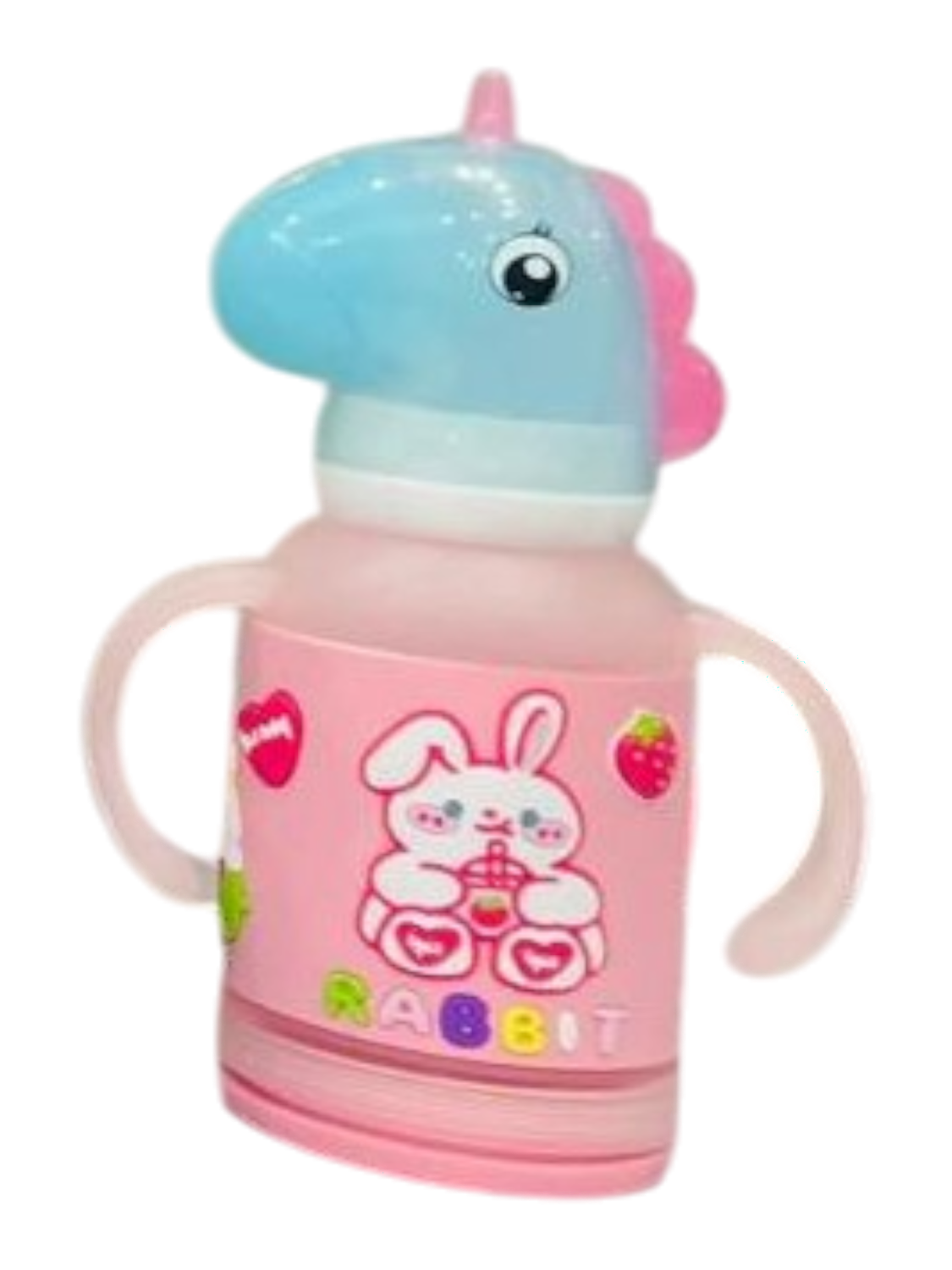 YES Baby Signature Unicorn Shape Cap Series 120ml (4oz) Glass Feeder | Baby Discovery