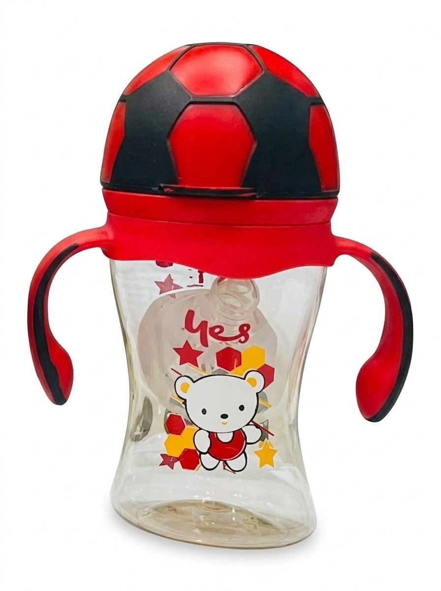 YES Baby Elite Football Theme 180ml (6oz) PPSU Feeder | Baby Discovery
