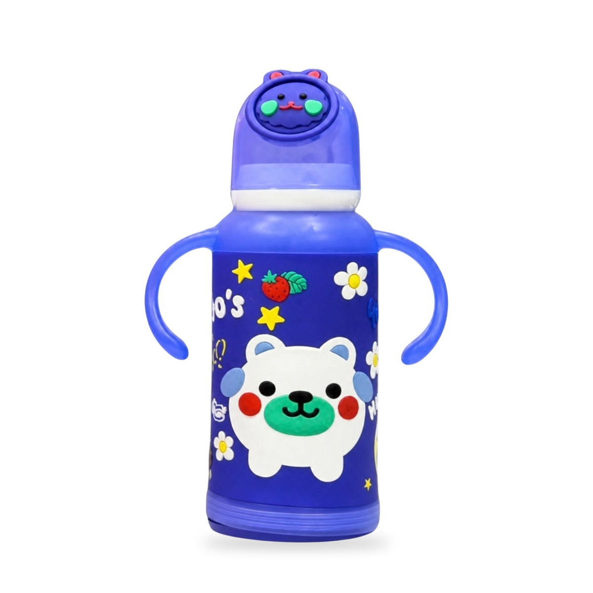 YES Baby Cartoon Straw Sipper Glass Feeder | Baby Discovery
