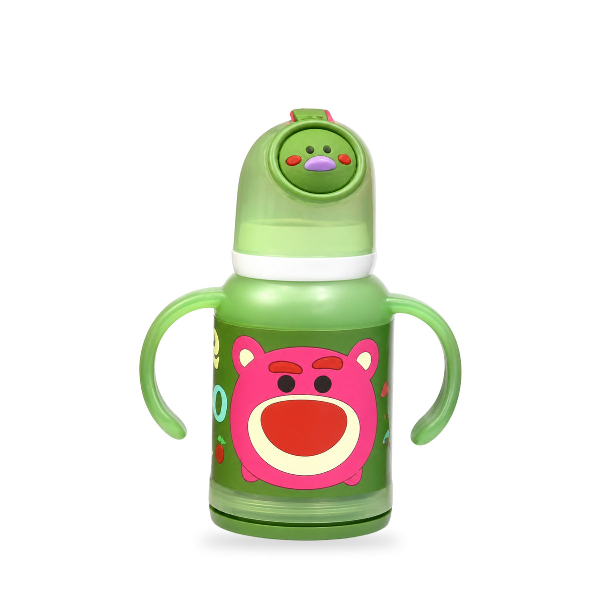 YES Baby Glass Feeder 120ml with Plastic Cover | Baby Discovery