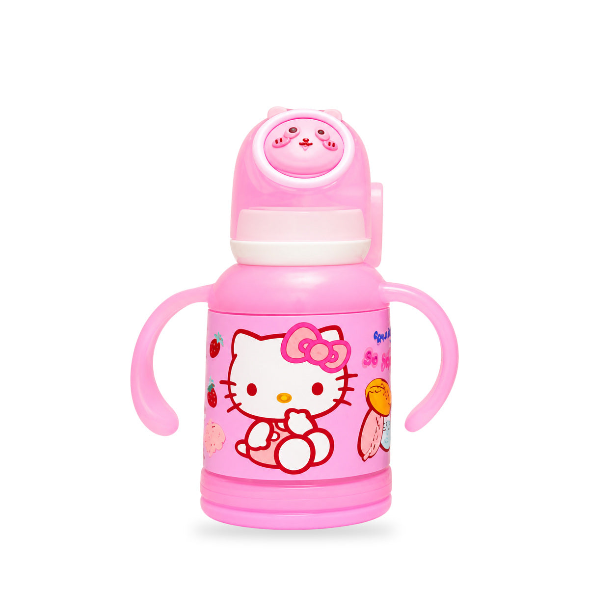 YES Baby Glass Feeder 120ml with Plastic Cover | Baby Discovery