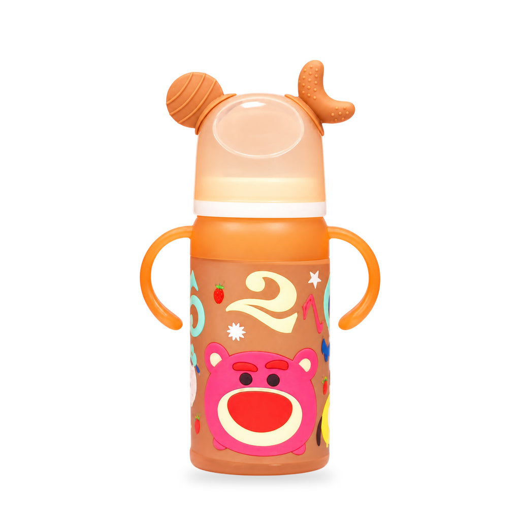 YES Baby Glass Feeder 220ml Wide Neck | Baby Discovery