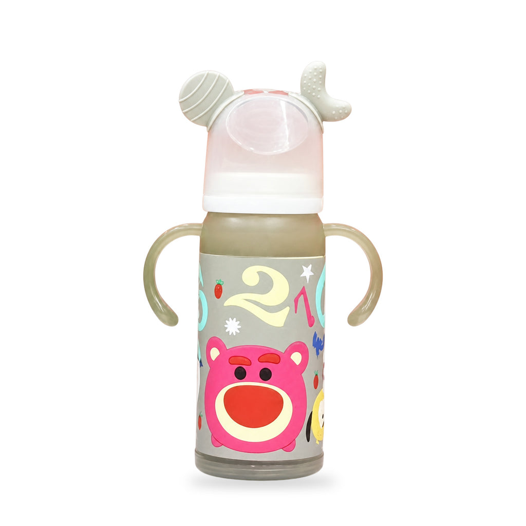 YES Baby Glass Feeder 220ml Wide Neck | Baby Discovery