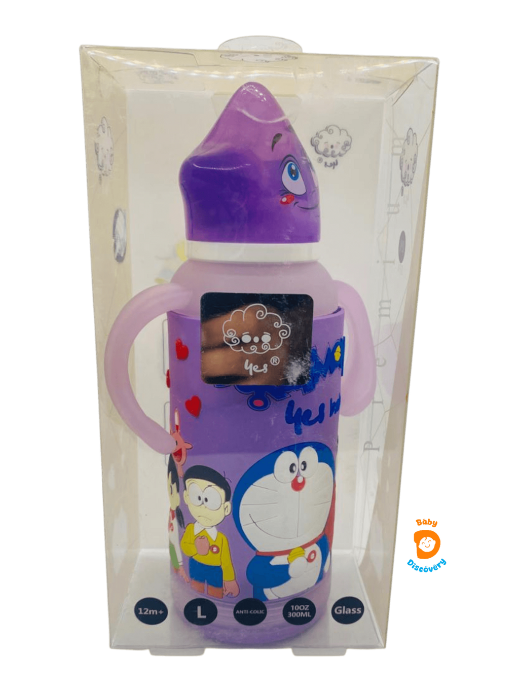 YES Baby Elite Star Shape Cap Series Glass Feeder 210ml/7oz | Baby Discovery